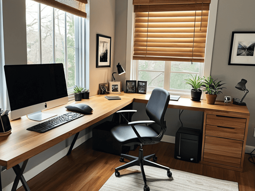 a guide to creating ergonomic home office