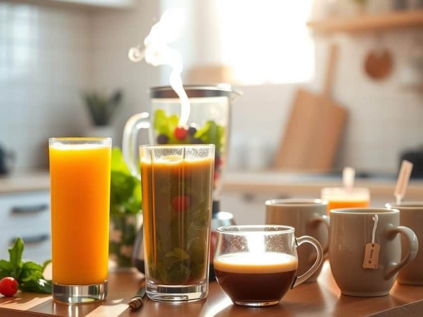 healthy morning drinks