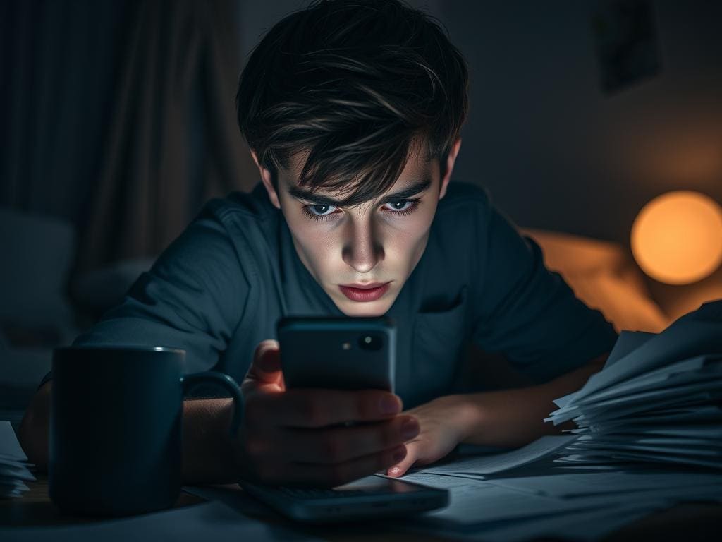 screen time and psychological distress
