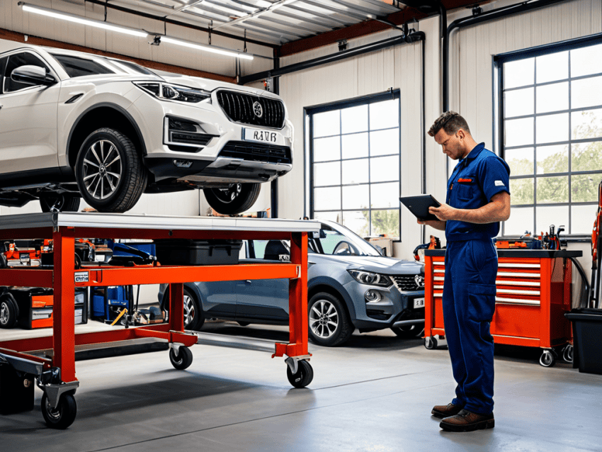 Car maintenance guide book cover