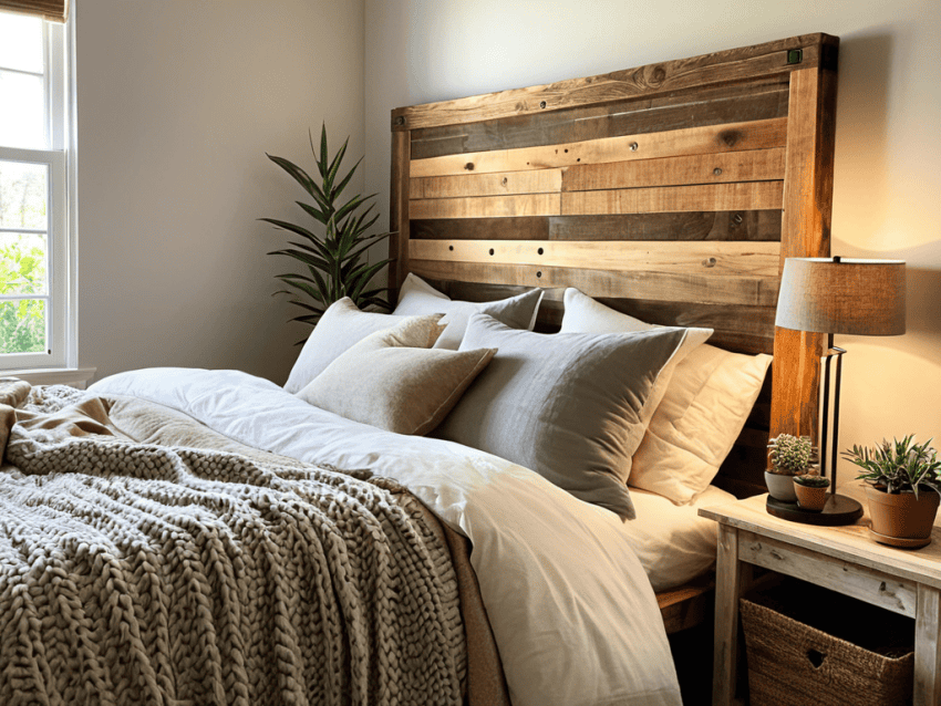 DIY headboard made easy