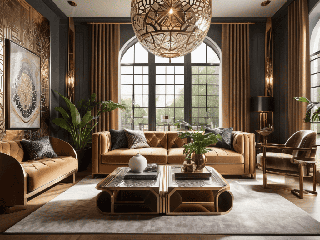 Neo Deco Revival Unveiled luxury interior