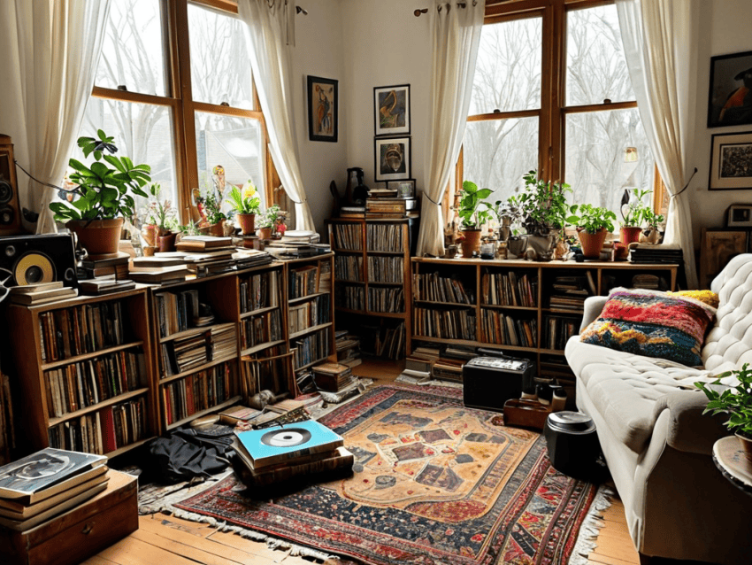 Cluttercore Aesthetic interior decor