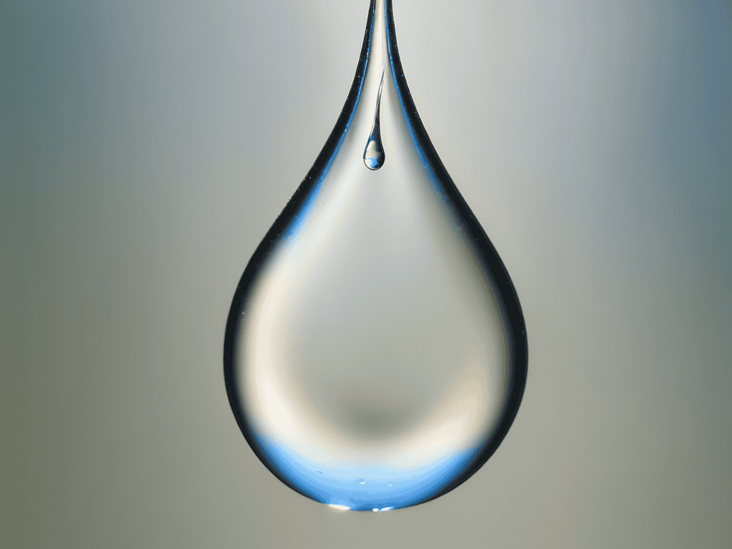 Unveiling Water Drop Refraction effect