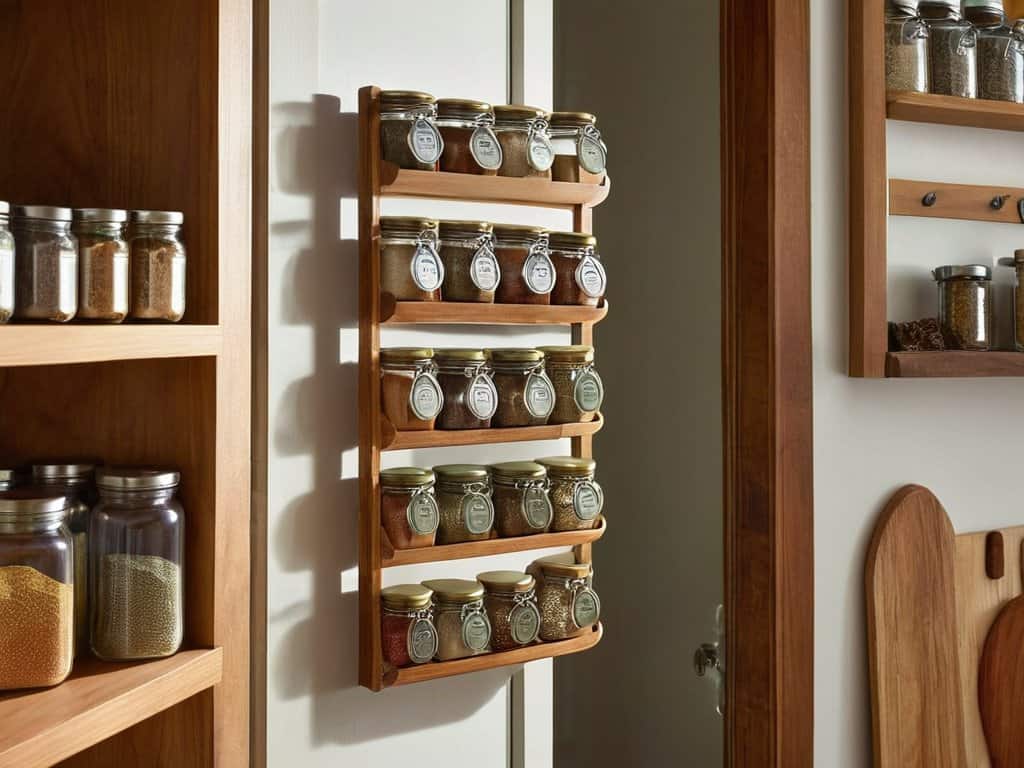 Clear the Clutter: Diy Spice Rack for Your Pantry Door 3 Diy Spice Rack for Pantry Door