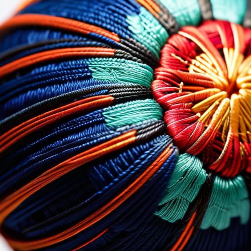 Calculating thread paths for perfect spheres.