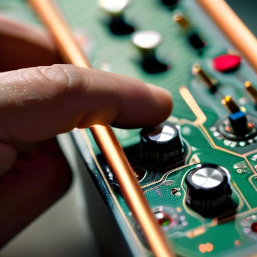 Mastering The Final Connection in circuit testing.