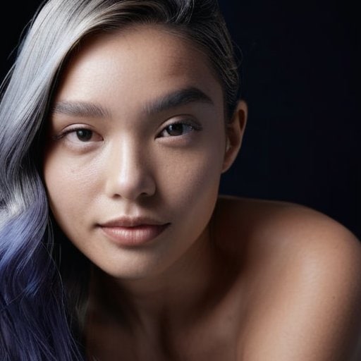 Wrapping It All Up: bright high-key portrait