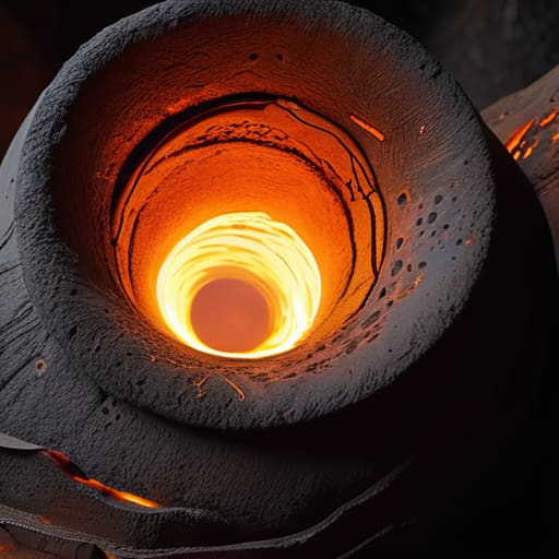 The Ancient Monolith: Wootz Crucible Steel Smelting Reduction 4 The Legacy in the Steel crucible smelting.