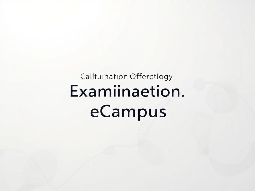Examination Readiness Assessment Examination Readiness Assessment