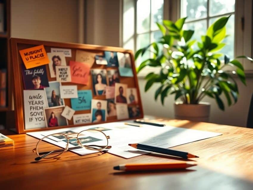 vision board planning