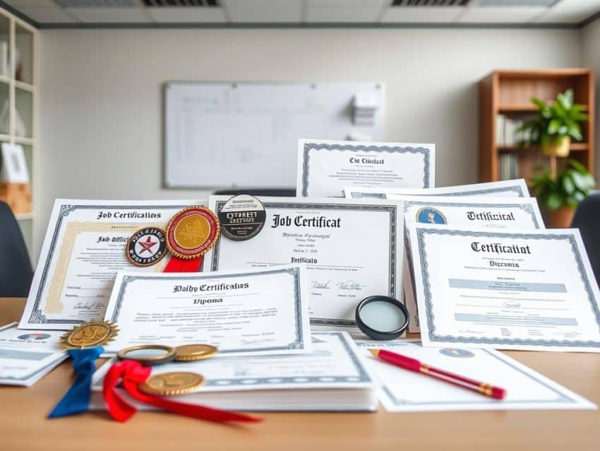 job-oriented certifications
