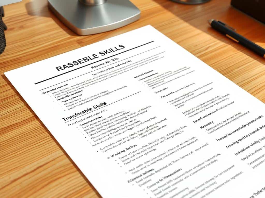 transferable skills in structured resume transferable skills in structured resume