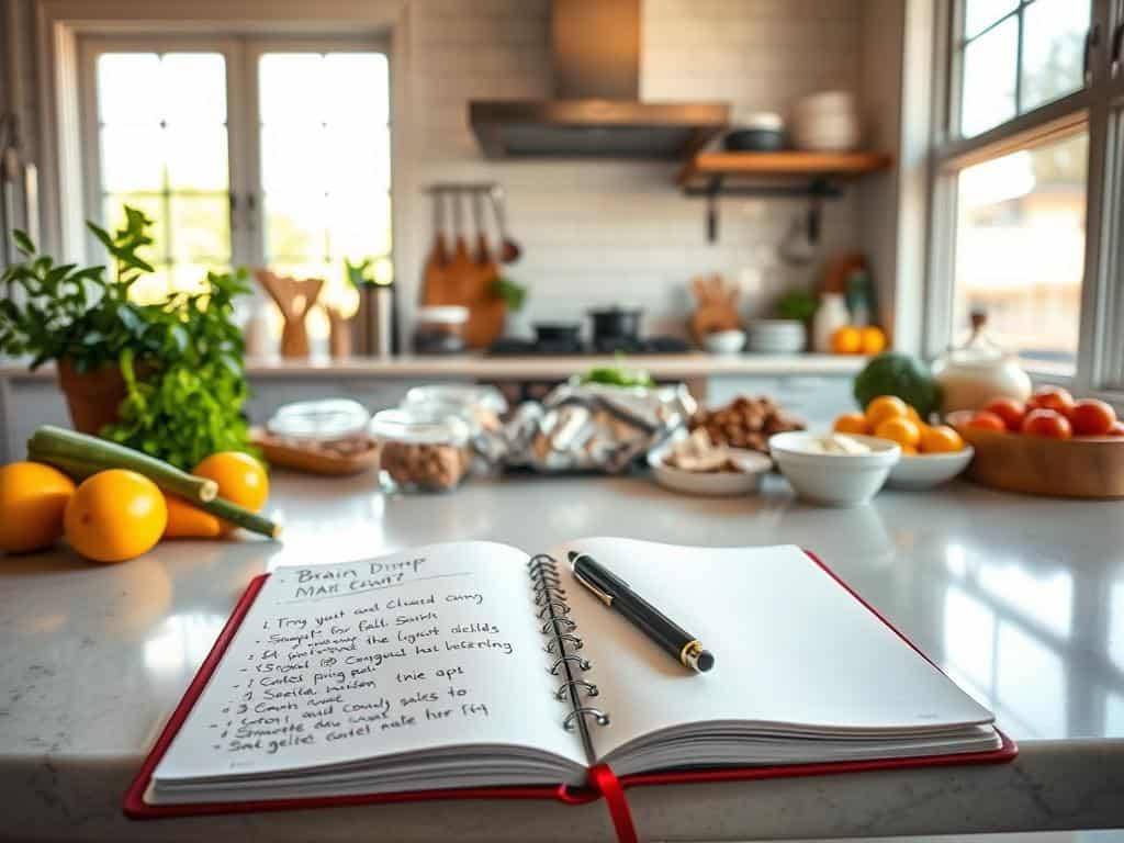 brain dump and meal prep for planning brain dump and meal prep for planning