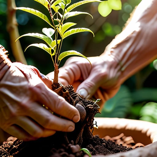 Tending to Your New Horizon gardener.